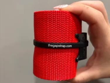 Portable & Compact, in Red or Black. Lightweight and only 3"x3", fits easily in purses, bags, and pockets.